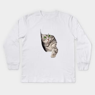 t-shirt cats : Do not prolong the consideration Kids Long Sleeve T-Shirt